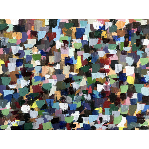 Abstract Expressionism or Leftover Paint #19