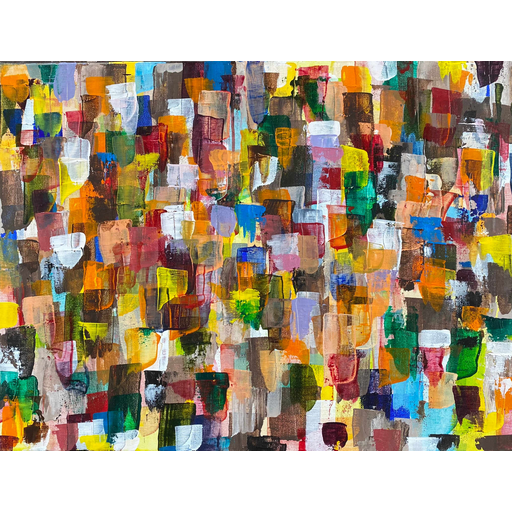 Abstract Expressionism or Leftover Paint #7
