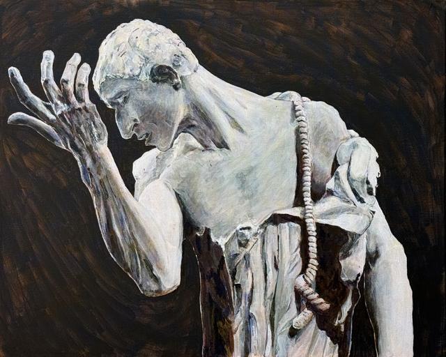 Burgers of Calais, by Hakan Unlu, Acrylic On Canvas, 2026